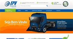 Desktop Screenshot of epvveiculos.com.br
